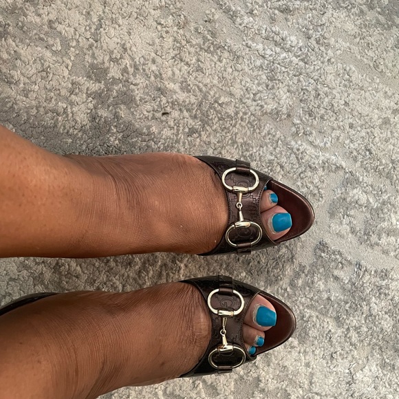 Gucci  guccissima open pumps - Picture 14 of 14